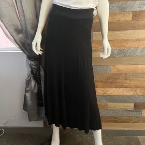 B.R.U.S.H black maxi Skirt .
